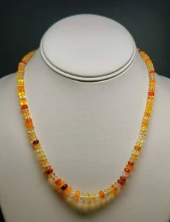 Tools4transformation Fire Opal EO++ 5-8mm 18inch Opal - Fire