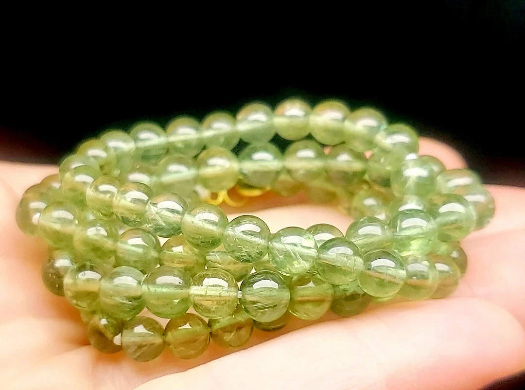 Tools4transformation Apatite - Green EO+ 5-5.5mm 19.75inch