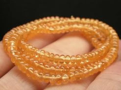 Tools4transformation Mandarin Garnet EO 2.6-3.7mm 18.25inch Garnet - Mandarin
