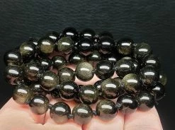 Tools4transformation Golden Sheen Obsidian EO+ 8+mm 24.5inch Obsidian - Golden Sheen