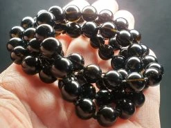 Tools4transformation Golden Sheen Obsidian EO++ Extreme (translucent) 8+mm 24.5inch