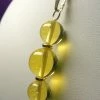 Tools4transformation Yellow - Golden Andara Crystal With Gold Pendant (2 X 10mm & 1 X 12mm)