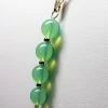 Tools4transformation Opalesence Green Andara Crystal With Gold Pendant (4 X 10mm)