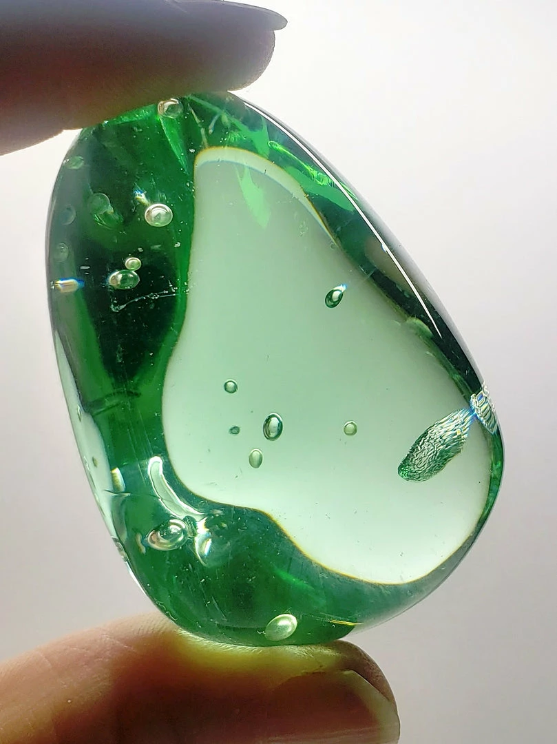 Tools4transformation SPECIAL BUY Green / Light Emerald Shift Andara Crystal Hand Piece 112g