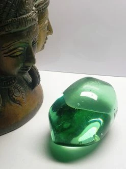 Tools4transformation SPECIAL BUY Green / Light Emerald Shift Andara Crystal Hand Piece 132g