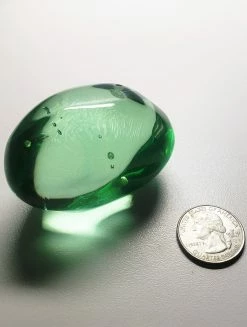 Tools4transformation SPECIAL BUY Green / Light Emerald Shift Andara Crystal Hand Piece 132g