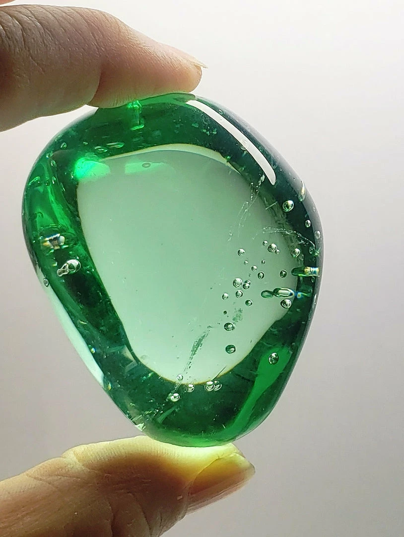 Tools4transformation Green / Light Emerald Shift Andara Crystal Hand Piece 136g SPECIAL BUY
