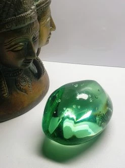 Tools4transformation Green / Light Emerald Shift Andara Crystal Hand Piece 138g