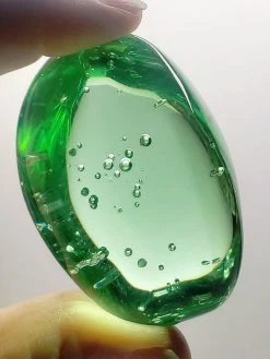 Tools4transformation Green / Light Emerald Shift Andara Crystal Hand Piece 138g