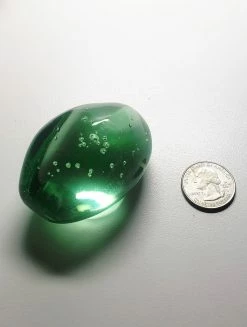 Tools4transformation Green / Light Emerald Shift Andara Crystal Hand Piece 138g