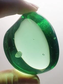 Tools4transformation SPECIAL BUY Green / Light Emerald Shift Andara Crystal Hand Piece 158g
