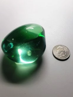 Tools4transformation SPECIAL BUY Green / Light Emerald Shift Andara Crystal Hand Piece 158g