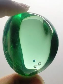 Tools4transformation Green / Light Emerald Shift Andara Crystal Hand Piece 158g