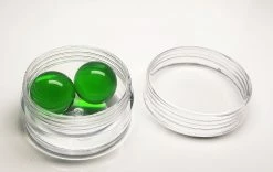 Tools4transformation Green Andara Crystal Undrilled Spheres 16mm