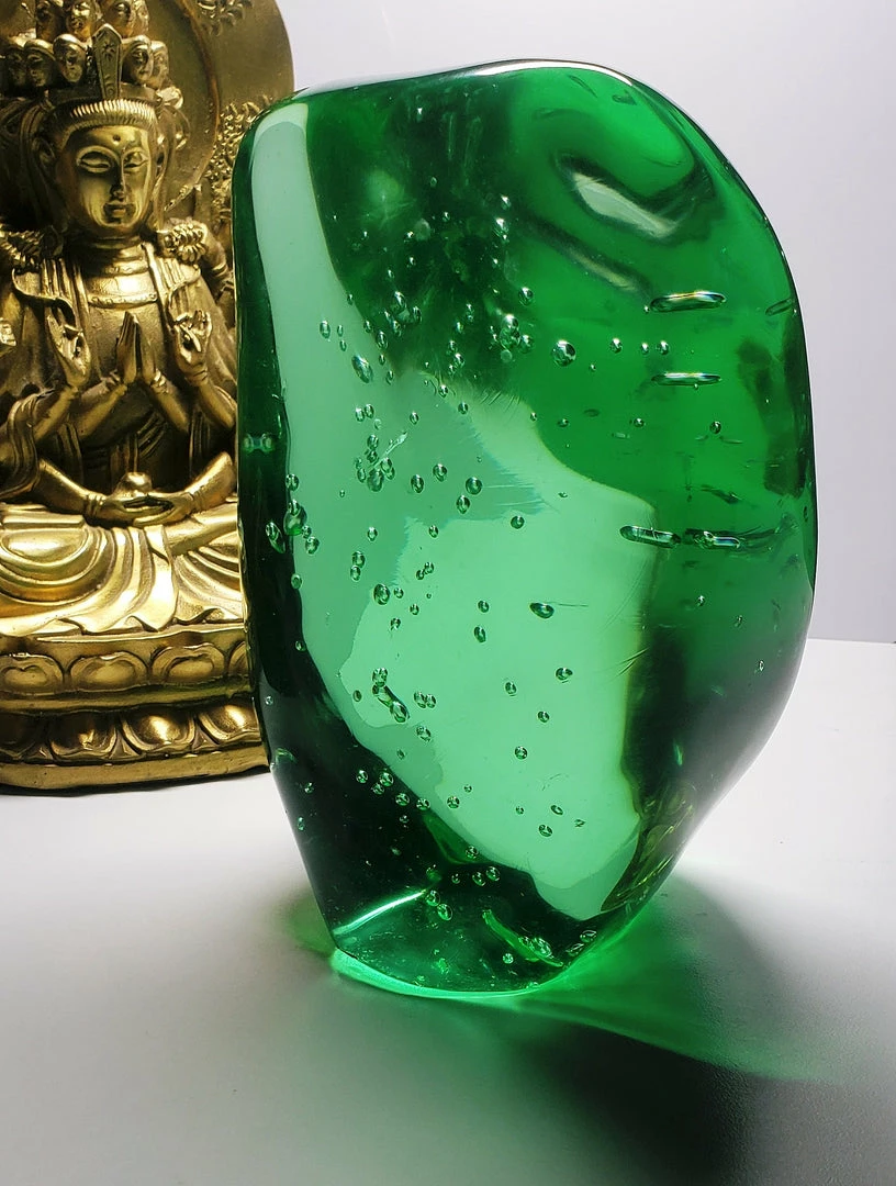 Tools4transformation Green (Emerald Shift) Andara Crystal 2.46kg