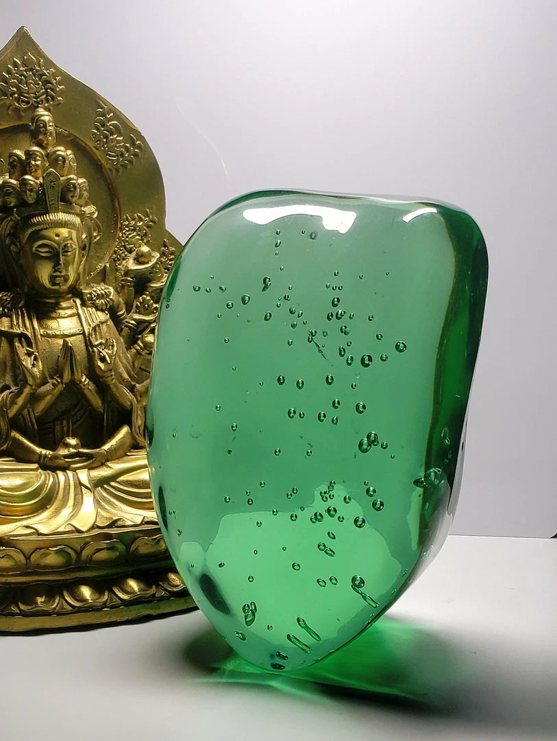 Tools4transformation Green (Emerald Shift) Andara Crystal 2.46kg