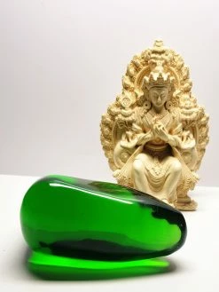 Tools4transformation SPECIAL BUY Green - Deep Andara Crystal Hand Piece 350g