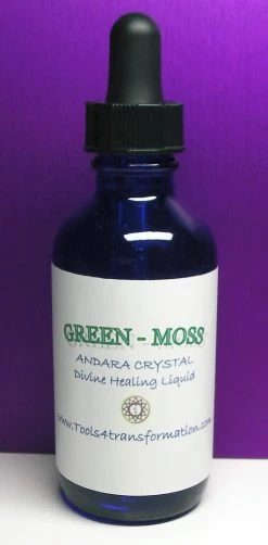 Tools4transformation Green - Moss Andara Crystal Liquid Liquid Andaras - Vibrational Essences