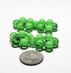 Tools4transformation Green Andara Crystal Color Ray Healing Tool PAIR