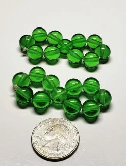 Tools4transformation Green Andara Crystal Color Ray Healing Tool PAIR