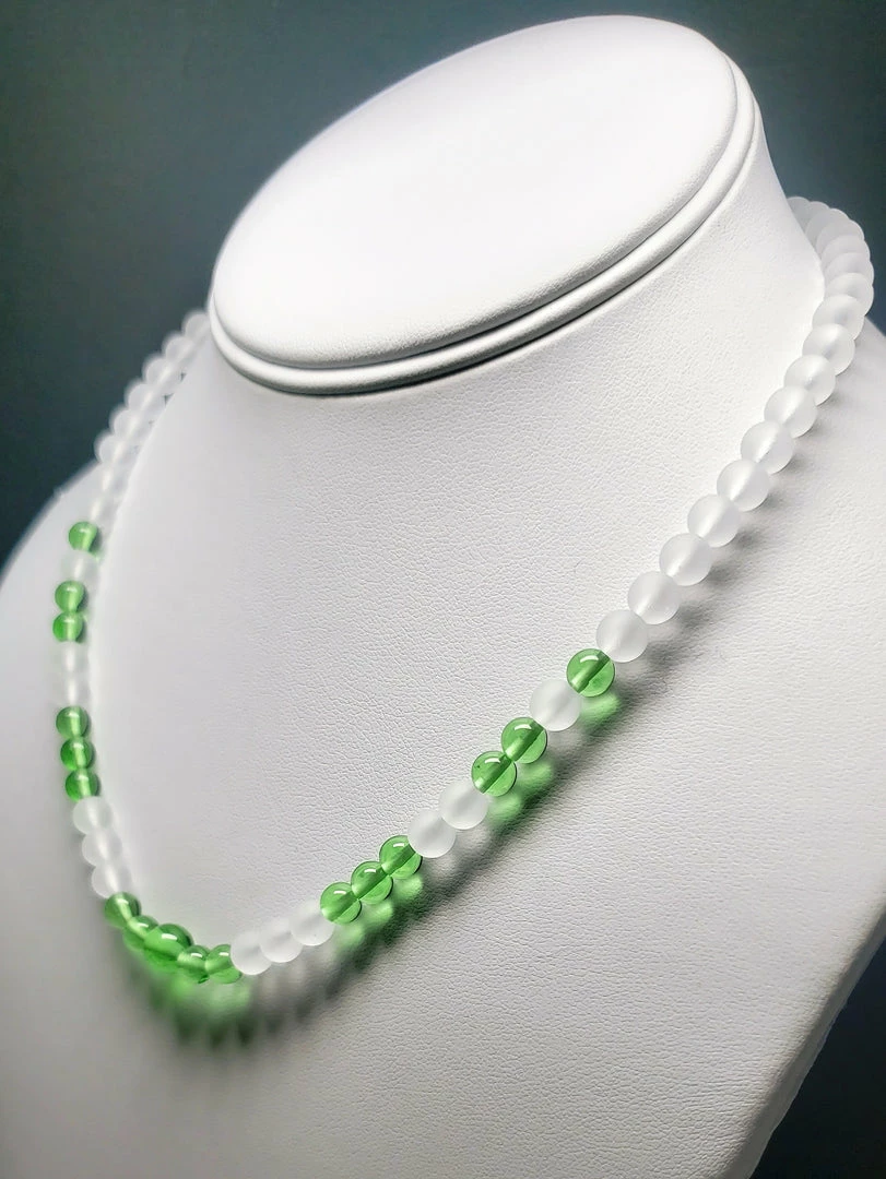 Tools4transformation Green Ray / Heart Chakra Andara Crystal Necklace