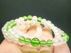 Tools4transformation Green Ray / Heart Chakra Andara Crystal Necklace