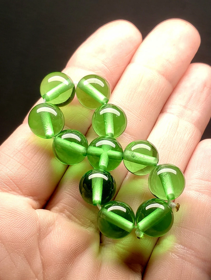 Tools4transformation Andara Crystal Healing & Meditation Tools Green Andara Crystal Color Ray Healing Tool