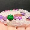 Tools4transformation Green Violet Flame Andara Crystal Necklace 18.25inch
