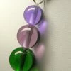 Tools4transformation Green Violet Healing Flame Andara Crystal Simple Wear Pendant