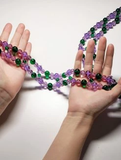 Tools4transformation Green Violet Healing Flame Spinal Mat Andara Crystal Specialized Healing Tool Spinal Mats - Healing & Rejuvenating