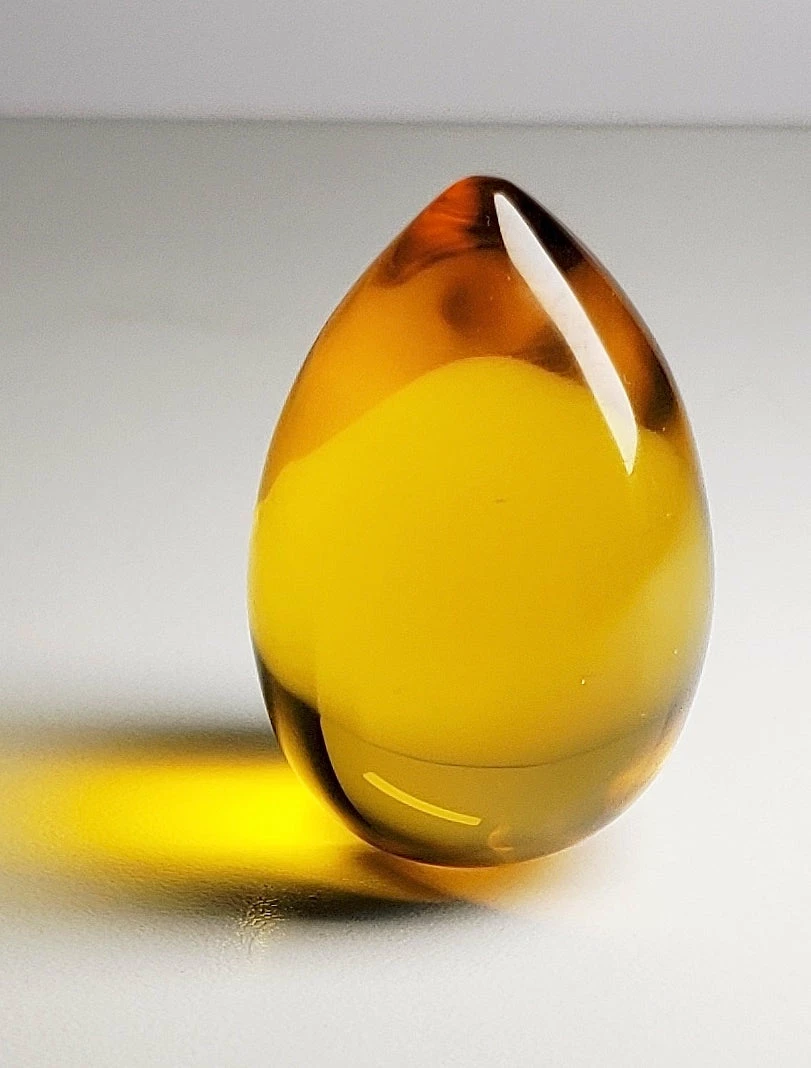 Tools4transformaltion Eggs Yellow - Golden Andara Crystal Pointed Egg 72g