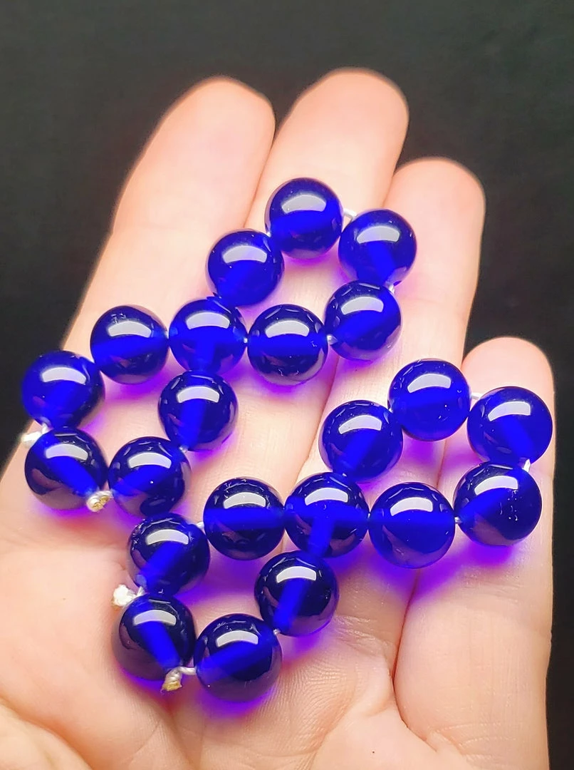 Tools4transformation Andara Crystal Healing & Meditation Tools Indigo Andara Crystal Color Ray Healing Tool PAIR