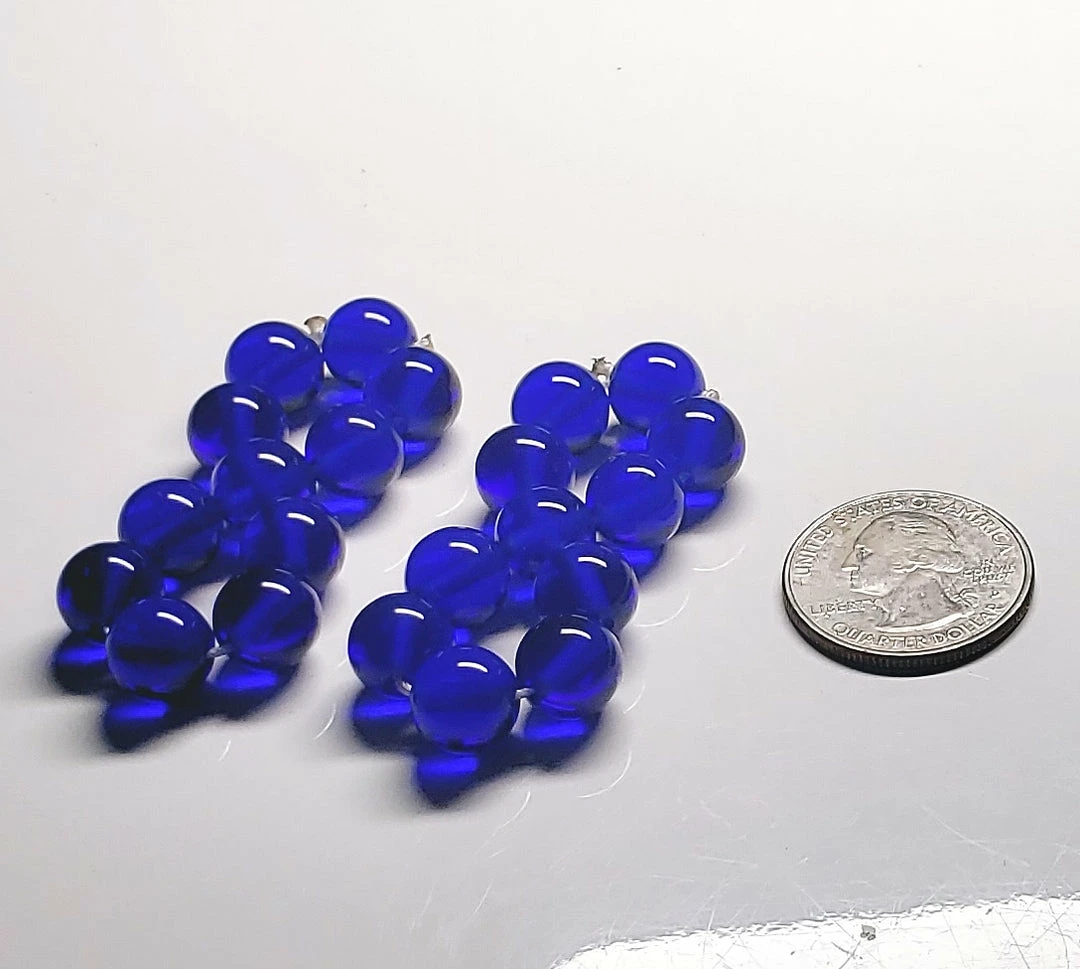 Tools4transformation Andara Crystal Healing & Meditation Tools Indigo Andara Crystal Color Ray Healing Tool PAIR