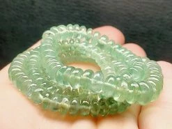 Tools4transformation Kyanite - Green EO 3.5-6.5mm 16inch 106.4ct