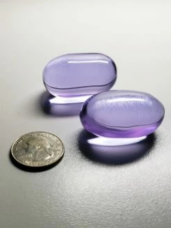 Tools4transformation Hand / Palm Pieces Lavender Andara Crystal Hand Piece PAIR 68g