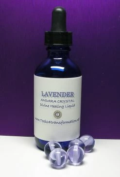 Tools4transformation Lavender (Light Violet) Andara Crystal Liquid