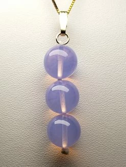 Tools4transformation Opalescent - Lavender Andara Crystal Pendant (3 X 12mm)