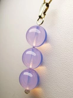 Tools4transformation Opalescent - Lavender Andara Crystal Pendant (3 X 12mm)