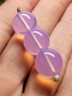 Tools4transformation Opalescent - Lavender Andara Crystal Pendant (3 X 12mm)