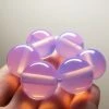 Tools4transformation Opalescent Lavender Andara Crystal JUMBO Healing/Meditation Ring