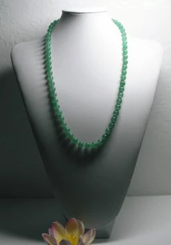 Tools4transformation Aventurine - Light Green Light Green Aventurine EO+ 8+mm 24.5inch