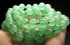 Tools4transformation Light Green Aventurine EO++ 8+mm 25inch Aventurine - Light Green
