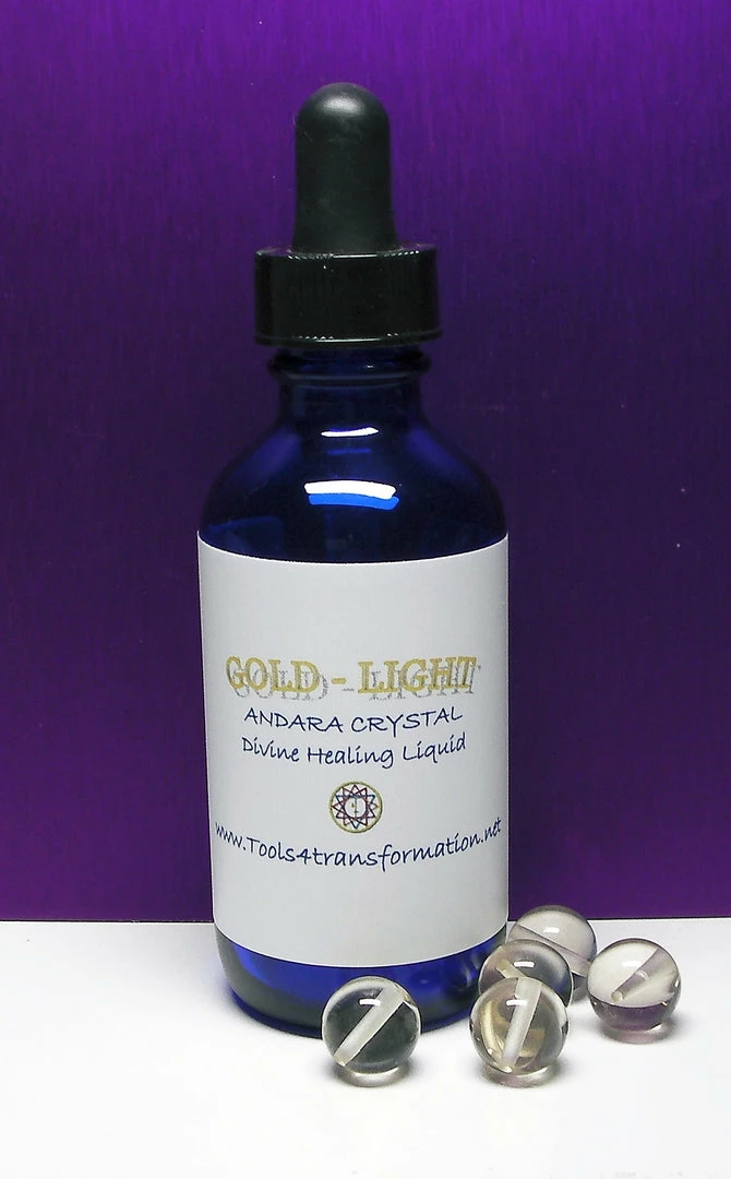 Tools4transformation Gold (Light) Andara Crystal Liquid