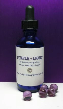 Tools4transformation Liquid Andaras - Vibrational Essences Purple (Light) Andara Crystal Liquid