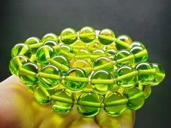 Tools4transformation Green - Light Andara Crystal Necklace 10mm 24inch