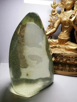 Tools4transformation SPECIAL BUY Gold - Light (Celestial Gold) Seafoam Polished Andara Crystal 5.94kg