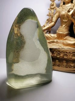 Tools4transformation SPECIAL BUY Gold - Light (Celestial Gold) Seafoam Polished Andara Crystal 5.94kg