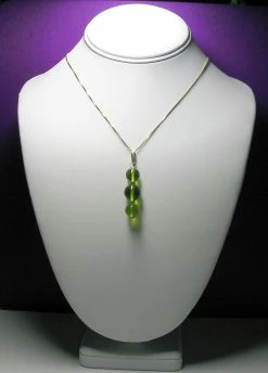 Tools4transformation Pendants Green Light Andara Crystal With Gold Pendant (2 X 10mm & 1 X 12mm)