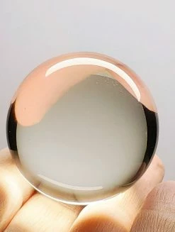 Tools4transformation Gold- Light / Celestial Gold Andara Crystal Sphere 1.5inch 118g