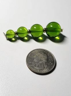 Tools4transformation Pendants Green Light Andara Crystal With Gold Pendant (1 X 8-14mm)